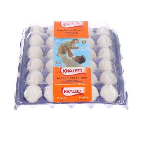 Khaleej White Eggs Medium