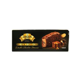 London Dairy Black Edition Double Chocolate Brownie Ice Cream Bar