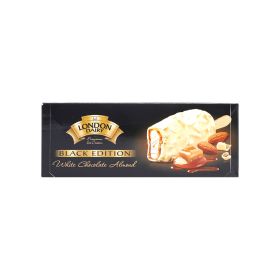 London Dairy Black Edition White Chocolate Almond Ice Cream