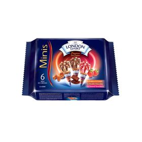 London Dairy Mini Cone Ice Cream Assorted