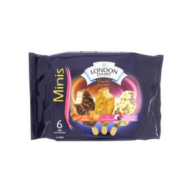 London Dairy Cream Based Almond Ice Cream Bar