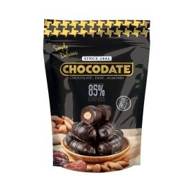 Chocodate Almond Extra Dark Chocolate