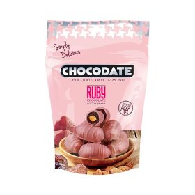 Chocodate Ruby Chocolate With Date And Almond