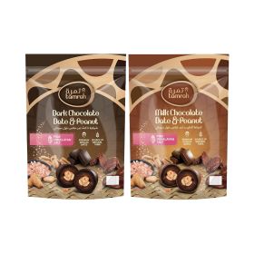 Tamrah Milk and Dark Chocolate Date And Peanut