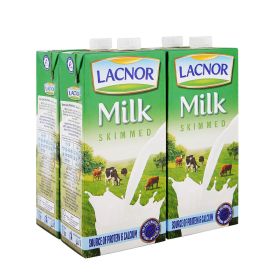 Lacnor Milk Skimmed 1L