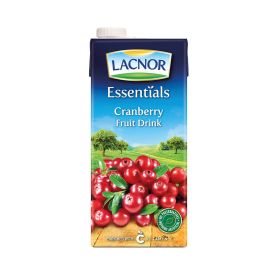 Lacnor Essential Cranberry Juice 1L