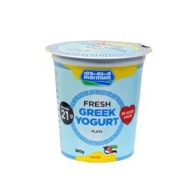 Marmum Greek Yoghurt Plain Low Fat 360GM