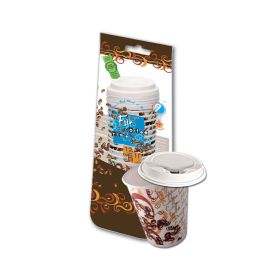 Fun Insulated Foam Paper Cup with Lid