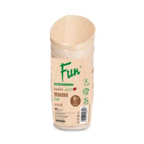 Fun Wooden Fries Small Cups