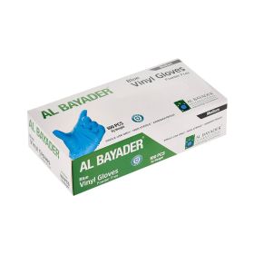 Al Bayader Powder Free Vinyl Gloves