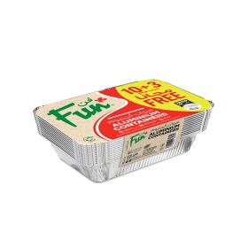 Fun Aluminium Container With Lid 1850cc