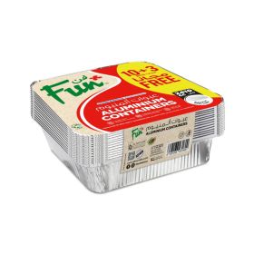 Fun Aluminium Container With Lid 2410cc