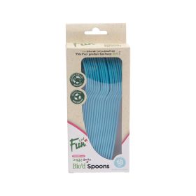 Fun Colors Bio Spoons Ice Blue