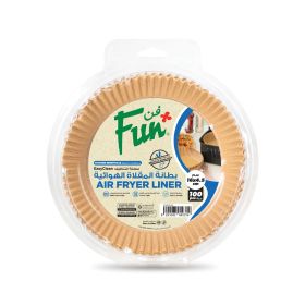 Fun Round Air Fryer Paper Liners 16X4.5cm