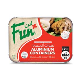 Fun Aluminium Containers with Lid