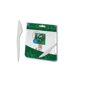 Fun Plastic Knife White