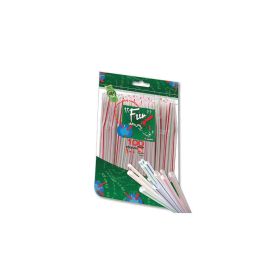 Fun Flexible Straw 230mm White