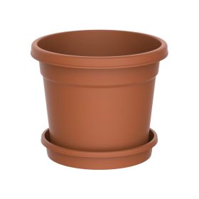 Cosmoplast Round Flower Pot 8IN