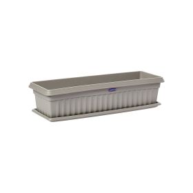 Cosmoplast Exotica Planter With Tray Large