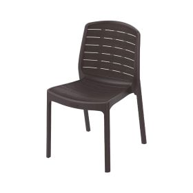 Cosmoplast Cedar Grain Armless Chair