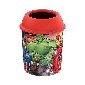 Cosmoplast Round Dust Bin 10l-Avengers
