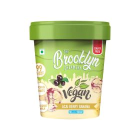 Brooklyn Acai Berry Banana Vegan Ice Cream