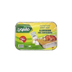 Falcon Alumminium Container Rectangle With Lid