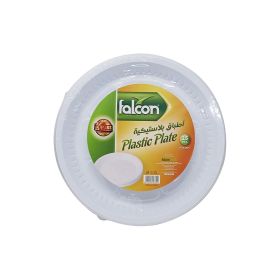 Falcon Retail Plastic Plate Round
