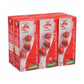 Al Ain Long Life Strawberry Milk 180ML