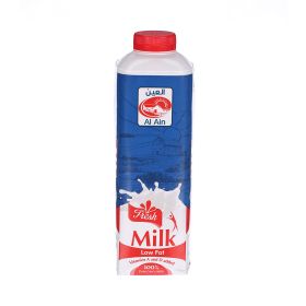 Al Ain Low Fat Milk Tetra Top 1L