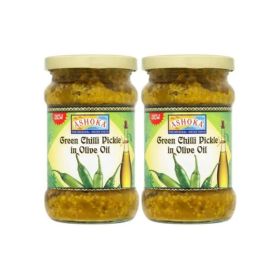Ashoka Green Chilli Pickle