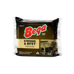 Bega Strong & Bitey Cheddar Cheese Block
