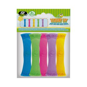 Power Joy Sensory Toy Mesh Tube with Glass Marble