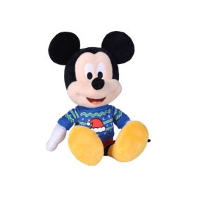 Disney Plush Mickey Xmas Jumper 10 Inch