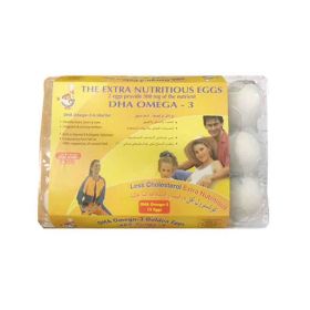 Al Jazira Dha Omega-3 Eggs Family Pack White/Brown 15s