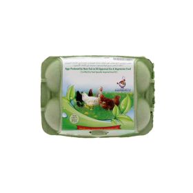 Al Jazira Eco & Vegetarian Fed Hen Eggs White/Brown 6s