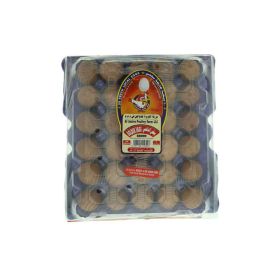 Al Jazira Medium Eggs Tray Brown 30s