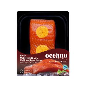 Oceano Fresh Salmon With Chilli & Lime Butter