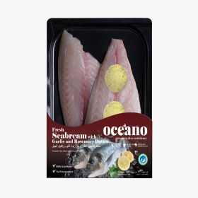Oceano Fresh Seabream With Garlic & Rosemary Butter