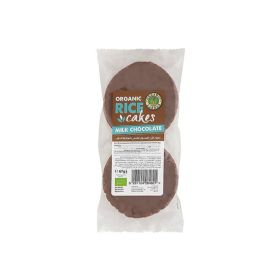 Organic Larder Rice Cakes With Milk Chocolate