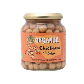 Organic Larder Chickpeas In Brine