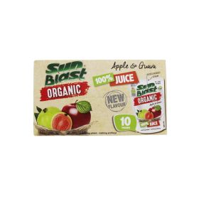 Sun Blast Organic Apple & Guava Juice 200ml