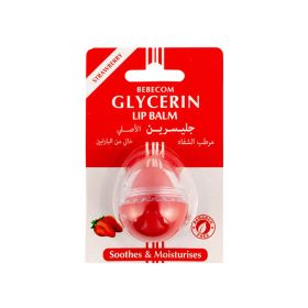 Bebecom Glycerin Care Strawberry Lip Balm