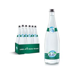 Al Ain Sparkling Water Glass Bottle 750ml