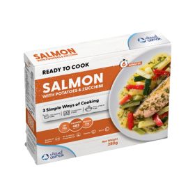 Asmak Ready To Cook Salmon With Potatoes and Zucchini