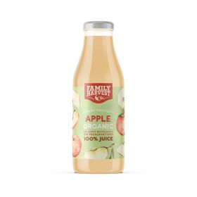 Family Harvest Organic Apple Juice 750ML