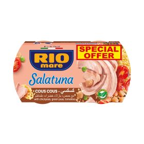 Rio Mare Salatuna Cous Cous with Chickpeas, Green Peas & Tomatoes