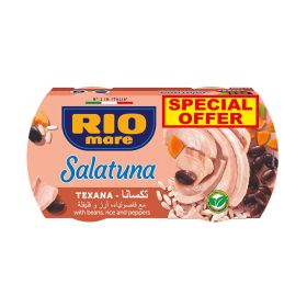 Rio Mare Salatuna Texana with Beans, Rice & Peppers