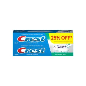 Crest Toothpaste 3D White Extreme Mint
