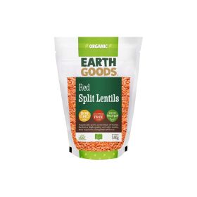 Earth Goods Organic Red Split Lentils